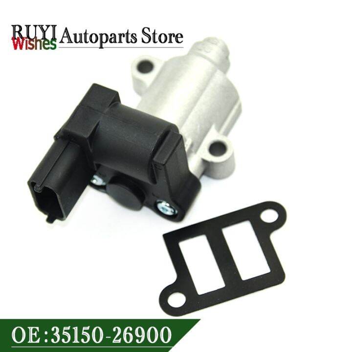 วาล์วควบคุมอากาศว่างใหม่35150-26900-35150-2b000สำหรับ-hyundai-elantra-kia-tucson-spectra-2003-2010-35150-23700-35150-03000