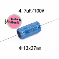 ★Hola music★JIEDENG 4.7uF/100Vตัวเก็บประจุอนันต์ Infinite capacitor★B34