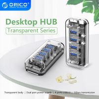 ORICO 4/7 Port USB 3.0 Hub Dual Power Supply Splitter Adapter OTG USB C Charger Hub Powered PC Computer Peripherals Accessories