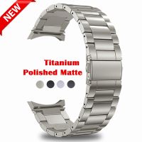 Titanium Metal Strap for Samsung Galaxy Watch 4 40mm 44mm Classic 46mm 42mm Bracelet for Samsung Watch 5 Pro 45mm No Gaps Band