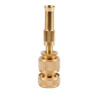 Brass 1/2 Inch Quick Waterstop Connector Car Wash Water Gun Garden Irrigation Hose Copper Connector 1pc Watering Systems  Garden Hoses