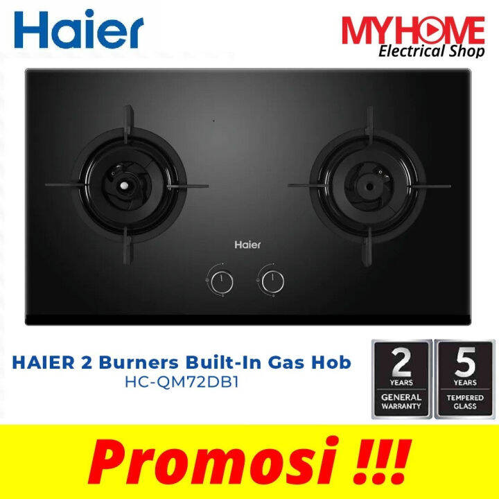 HAIER BUILTIN GAS HOB HCQM72DB1 Lazada