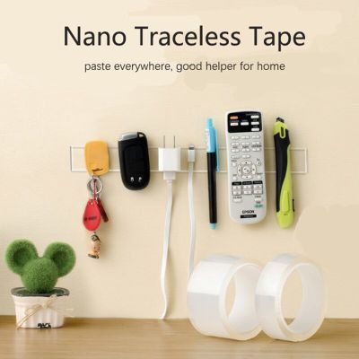Nano Tape Washable Multi-purpose Tapes For Fixing Bedroom Carpet Sockets Traceless Double-sided Tape Gadgets Acrylic Universal Adhesives Tape