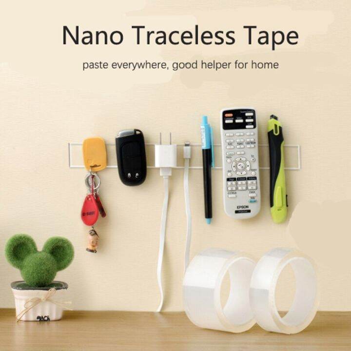 nano-tape-washable-multi-purpose-tapes-for-fixing-bedroom-carpet-sockets-traceless-double-sided-tape-gadgets-acrylic-universal-adhesives-tape