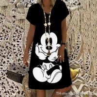 【hot】✻㍿  Minnie V Neck Short Sleeve Dresses Female Beach 2022