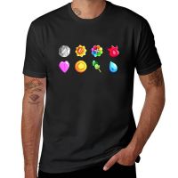 Kanto Badges T-Shirt Graphic T Shirts Anime T-Shirt Summer Clothes Korean Fashion T-Shirt Men