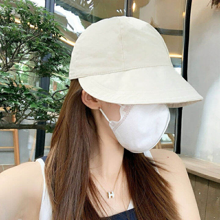 hot-foldable-wide-brim-sun-hats-drawstring-adjustable-caps-men-women-beach-hat-summer-breathable-quick-drying-visors-fisherman-cap