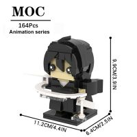 Qsv35 Moc190 Clássicos Anime Série Moc Tijolo Personagem Figura De Açedifício Blocko Brinquedo Educativo Para Crianças Presente Criativo Amigo