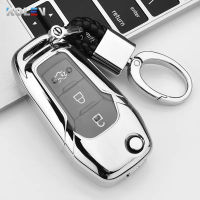 Soft TPU PC รถ Remote Key Case สำหรับ Ford Fusion Fiesta Escort Mondeo MK4 Ranger Everest S Max Kuga2อุปกรณ์เสริม Fob