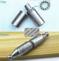 2Pcs Heavy Carbon Steel Weld On Pivot Detachable Barrel Ball Bearing Hinge Crown Finial Gate Box Swing Door