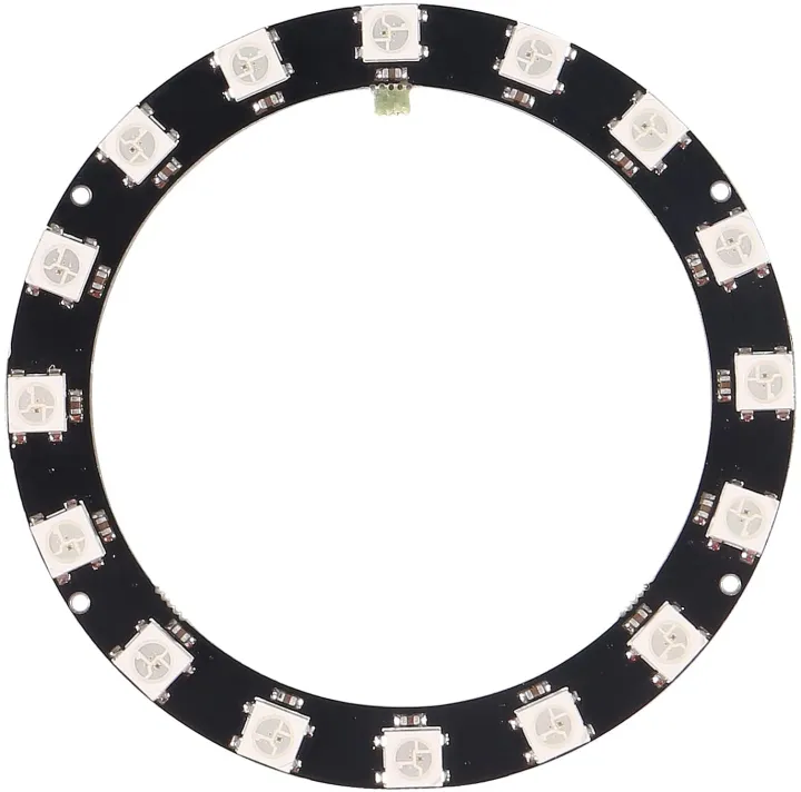 16 Bits WS2812 5050 RGB LED Ring Lamp Light with Integrated Drivers ...