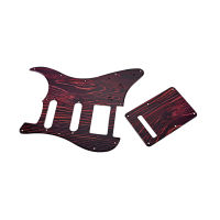 SSH S Trat กีตาร์ Pickguard กลับแผ่นกีตาร์ S Cratch แผ่นกลับแผ่นและแอมป์กีตาร์กระบะครอบคลุมลูกบิดสวิทช์เคล็ดลับกีต้าร์ชิ้นส่วน