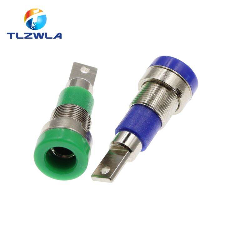 yf-5pcs-4mm-binding-post-banana-socket-panel-mount-test-probe-connector-female-jack-plug-wire-connector