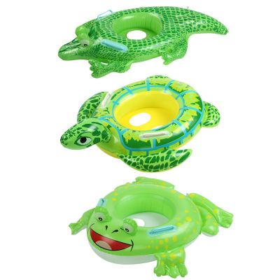 Cute Swimming Ring Cartoon Swimming Floats Rings For Kids Floating Crocodile amp; Turtle amp; Frog Shaped Swimming Rings Baby Swimming