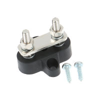 ดีเยี่ยม1/4 "5/16" Terminal Block Studs M6 M8 12V 24V Junction Block Bus Bar ฉนวน Dual Heavy Duty Power Distribution Stud Terminal สำหรับรถบรรทุก RVs โค้ชเรือ