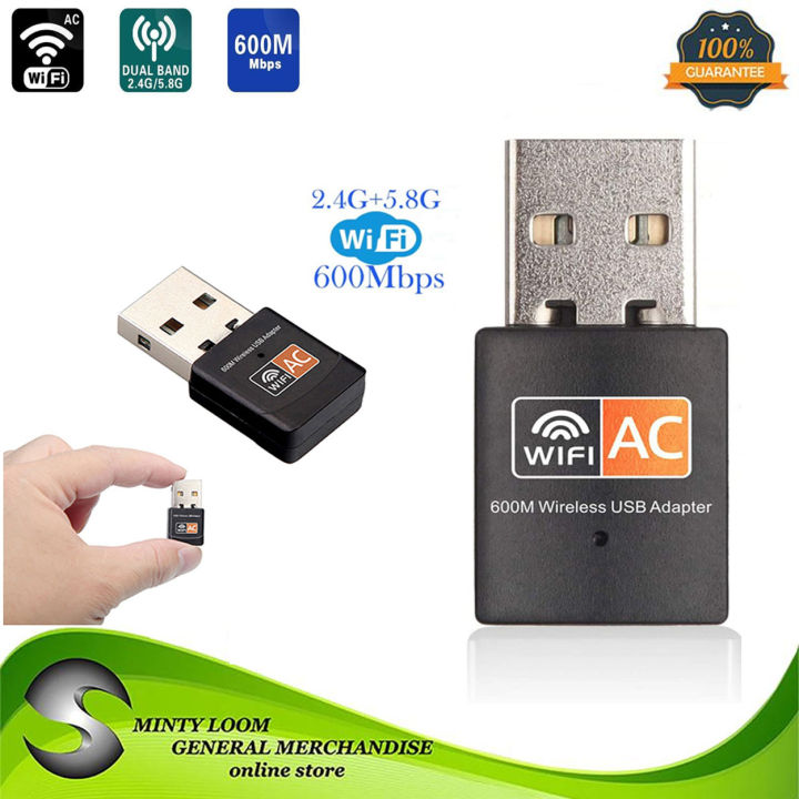 600mbps Dual Band Wireless Network Card Lazada Ph 