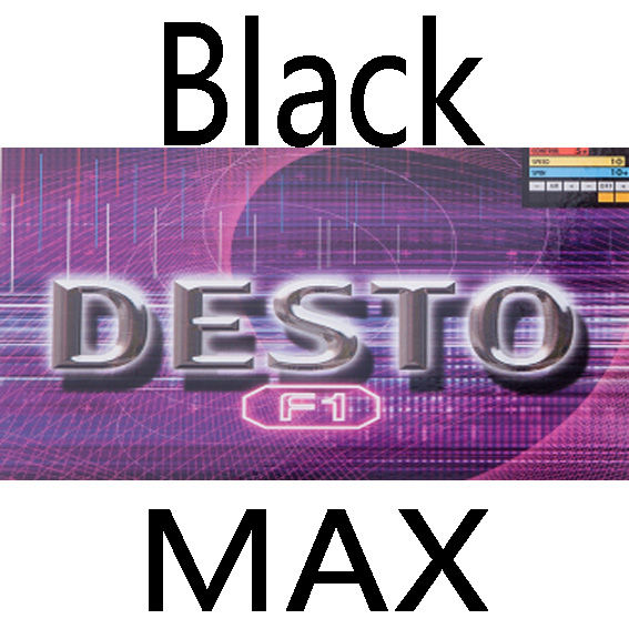 ของแท้-donic-ปิงปอง-desto-f1-max-ยางเยอรมนีเค้กฟองน้ำปิงปองสิวในยาง