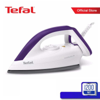 Tefal เตารีดแห้ง กำลังไฟ 1200 วัตต์ รุ่น FS4035 -White เตารีด DryIron เตารีดกันติด เตารีดtefal เครื่องใช้ไฟฟ้าภายในบ้าน Iron