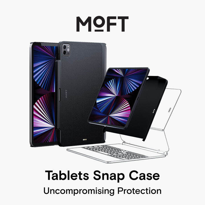 MOFT Snap Case For iPad Pro iPad Air With Pencil Holder Magic Keyboard