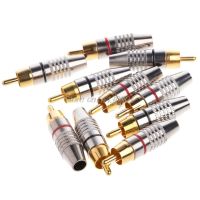 【original】 Glam Carnival ConnectorS08สายสัญญาณเสียง RCA ล็อค10ชิ้นขายส่ง &amp; ดรอปชิป