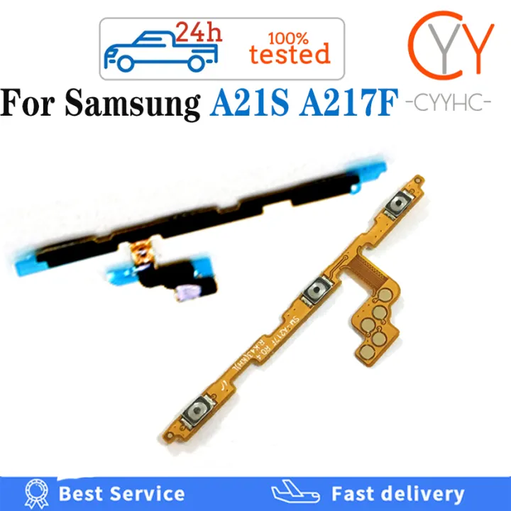 Volume Button Power Switch On Off Button Flex Cable For Samsung Galaxy A21s A217f A217 Cable 5998