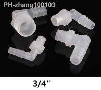 3/4 inch thread 3/4 39; 39; external thread pagoda type connector Elbow nozzle male screw barb fitting Hose plastic joint