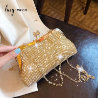 Womens Handbag Luxury Designer Clutch Bag Wedding Ladies Small Rhinestone Purse Fashion Chains Shoulder Evening Bags Z016