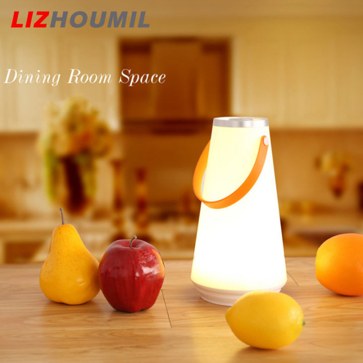 lizhoumil-led-แบบพกพาโคมไฟแขวนหรี่ได้ชาร์จไฟใหม่ได้ตะเกียงตั้งแคมป์สวิตช์สัมผัสไฟกลางคืนสำหรับห้องนั่งเล่นห้องนอน