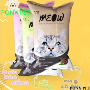 Cát vệ sinh cho mèo Meow Cat 8L , Cát vệ sinh cho mèo khử mùi, vón cục
