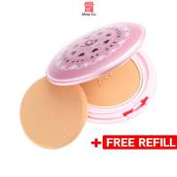 BSC WHITE PINK BB POWDER SPF30 PA+++ แป้ง ไวท์ พิงค์ บีบี พาวเดอร์ เอสพีเอฟ 30 พีเอ+++ ตลับจริง แถมฟรี รีฟิล (ShopCo)