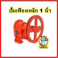 ปั๊มเฟืองเหล็ก 1 นิ้ว ดูดน้ำมันหล่อลื่น / ปั๊มเฟืองทองเหลือง GEAR PUMP GB-25 ขนาด 1 นิ้ว