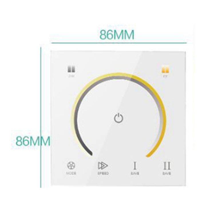 86-sty-touch-panel-switch-dc12v-24v-controller-light-dimmer-single-color-ct-rgb-rgbw-led-strip-wall-switch