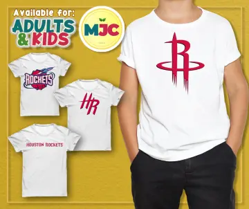 Houston Rockets T-Shirt Men’s Large Short Sleeve NBA Basketball Cotton Adult