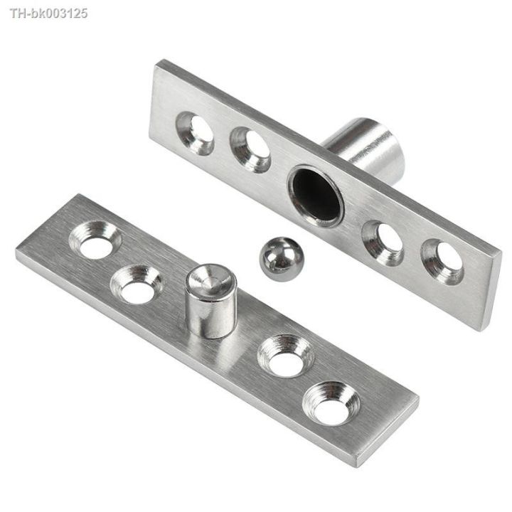 2pc-stainless-steel-rotating-door-hinge-360-degree-rotation-axis-up-and-down-location-shaft-hidden-pivot-hareware-supplies