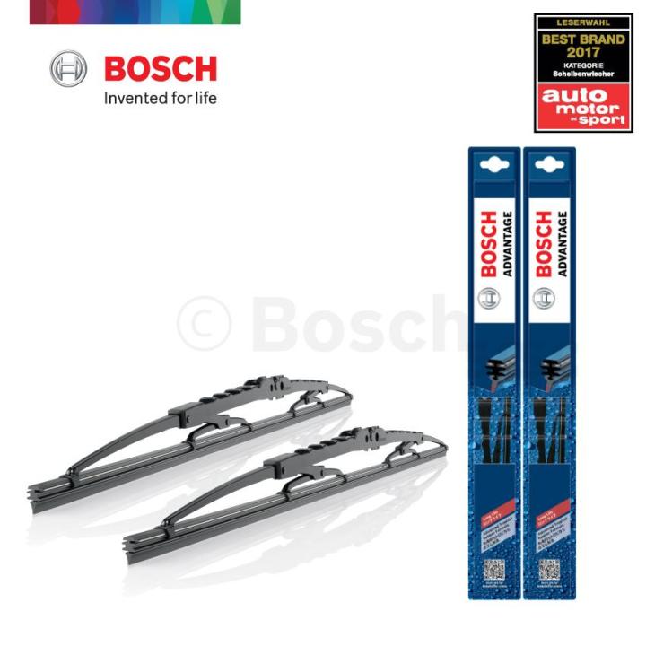 ใหม่ล่าสุด-2019-โปรโมรชั่นลดรับหน้าฝน-bosch-ใบปัดน้ำฝน-รุ่น-advantage-สำหรับรถยนต์มาสด้า-mazda-2-1-5-bt-50-b2500-diesel-ทนทาน-คุณภาพสูง-ปัดสะอาด-มองเห็นได้ดียิ่งขึ้น-14-16-18-19-20-21-22-24-ราคาต่อคู่