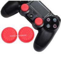 TPU Analog Thumb Stick Grips Caps Cover For Playstation 4 PS4 / Xbox 360 /  Xbox One ( Red 1 pair ) ครอบปุ่มอนาล๊อก สีแดง 1คู่