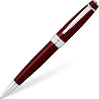 Cross Bailey Refillable Ballpoint Pen, Medium Ballpen, Includes Premium Gift Box - Red Lacquer Red Lacquer Ballpoint