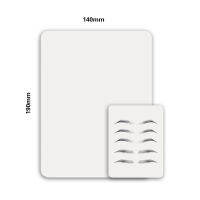 KZBOY 510PCS หมึกซิลิโคน Requied White Blank Microblading Practice Skin Eyebrow Tattoo Skin For Beginners Training