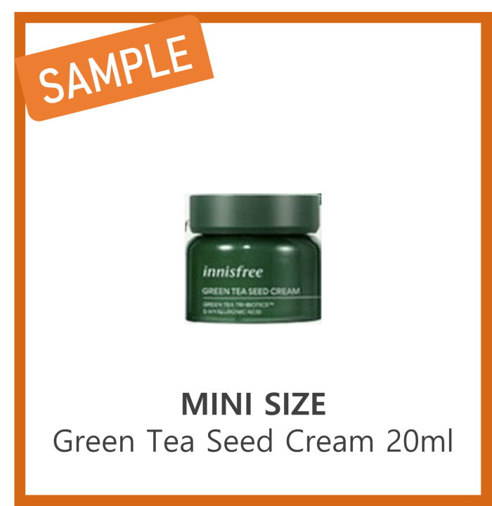 [SAMPLE] innisfree Green Tea Seed Cream 20ml 28 Lazada
