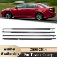 【LZ】❒◇✜  Janela Weatherstrip exterior para Toyota Camry vidro Seal Belt borracha Tiras Trim Moldagem 75720-06100 75740-06080 2006-2014 4pcs