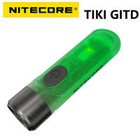 100% Original Nitecore TIKI GITD Fluorescent Shell USB Mini Poket Torch 300 lm Outdoor Camping Fishing Travel Light