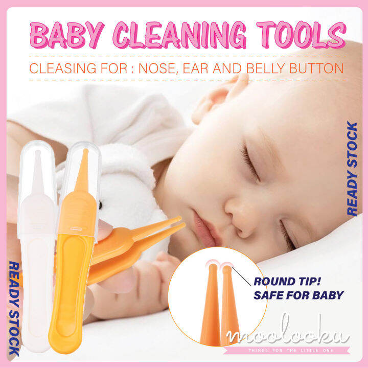 Baby Tweezer Nose Ear Cleaning Tools Pengorek Telinga Hidung Baby Care