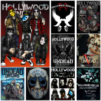 Hollywood Undead Singer โปสเตอร์ผ้าใบตกแต่ง Art And Wall Art ภาพพิมพ์ครอบครัวสมัยใหม่ห้องนอน Decor โปสเตอร์ Popular Home Decor