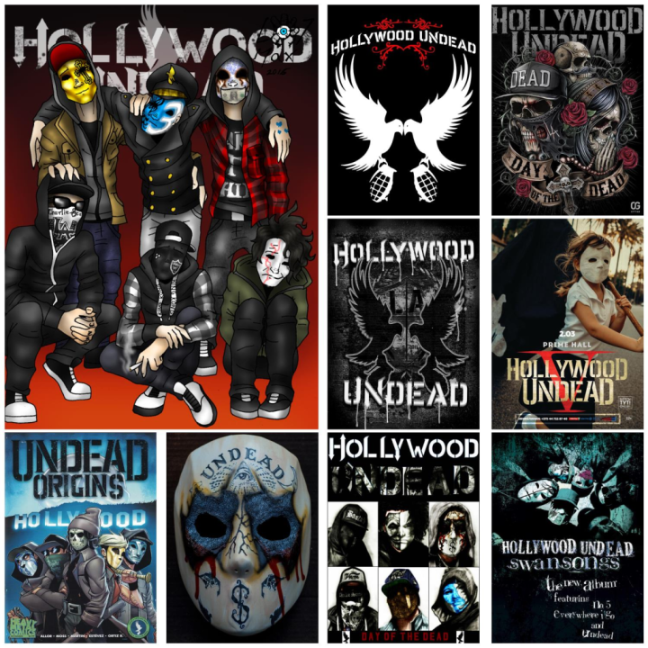 hollywood-undead-singer-โปสเตอร์ผ้าใบตกแต่ง-art-and-wall-art-ภาพพิมพ์ครอบครัวสมัยใหม่ห้องนอน-decor-โปสเตอร์-popular-home-decor