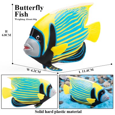 โมเดลการ์ตูนรูปสัตว์ทะเลปลากะพงแซลมอนทะเลรูปตัวการ์ตูน PVC คุณภาพสูงศึกษาขนาดเล็กของเล่นสำหรับเด็กชายหาดขนาดเล็กใหม่ (มีสไตล์)