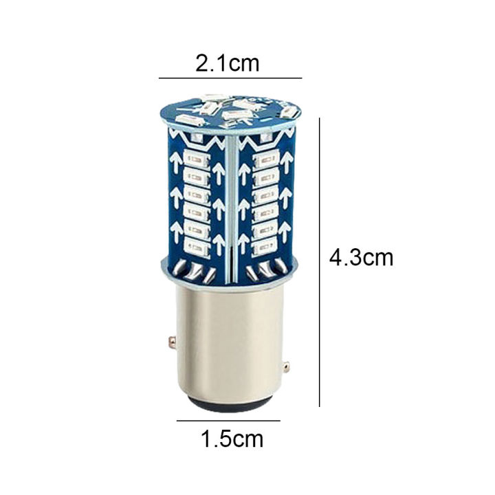 หลอดไฟไฟเบรครถมอเตอร์ไซด์อเนกประสงค์12v-สัญญาณไฟเลี้ยวกระพริบสัญญาณไฟถอยหลังรถจักรยานยนต์สำหรับรถยนต์