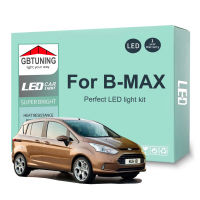 11Pcs LED ภายในหลอดไฟสำหรับ Ford B-MAX B MAX BMAX 2012 2013 2014 2015 2016 2017 2018รถแผนที่โดม Trunk โคมไฟ Canbus