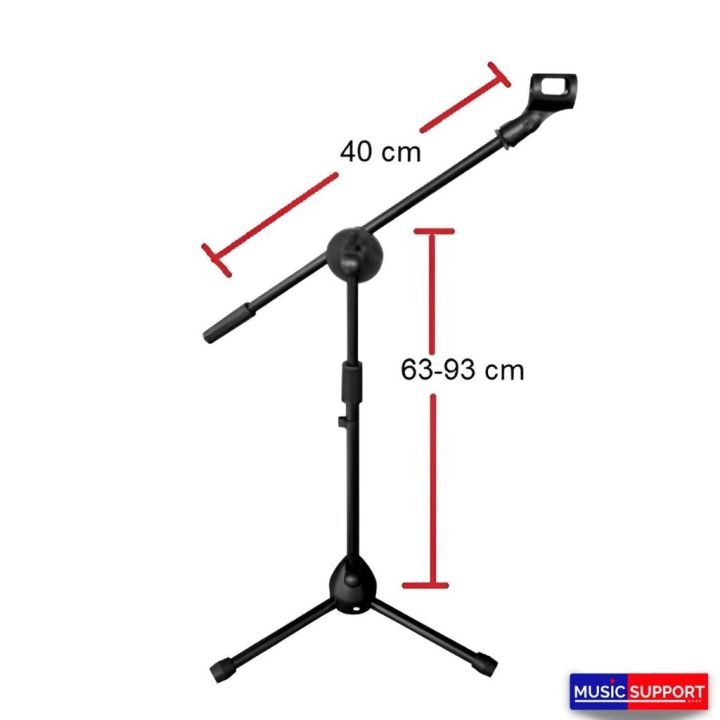 nts-st-200a-ขาตั้งไมค์บูมตั้งพื้นฐานแฉก