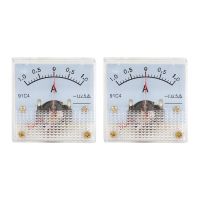 2X Class 2.5 Accuracy DC 0-1 A Ampere Analog Meter Ammeter 91C4