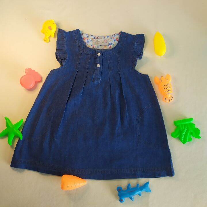 Girls Plain Dresses Come With Undies Set Lazada 6603